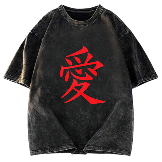 Tokyosol Love Kanji Washed T-Shirt