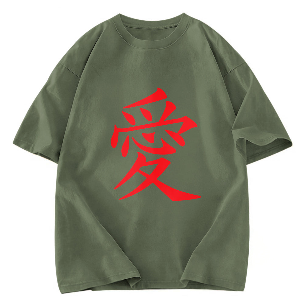 Tokyosol Love Kanji Washed T-Shirt