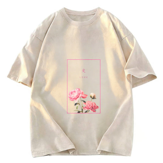 Tokyosol Blooming Love Washed T-Shirt