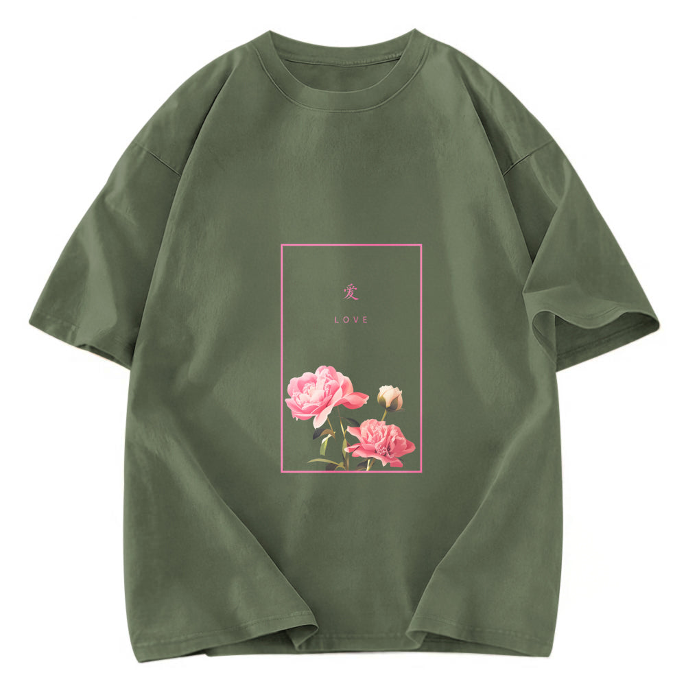 Tokyosol Blooming Love Washed T-Shirt