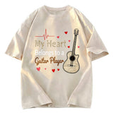 Tokyosol Music Lover Valentine Valentine Washed T-shirt