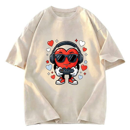 Tokyosol Gamer Valentine Washed T-shirt