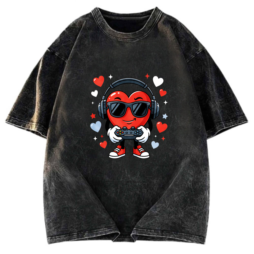 Tokyosol Gamer Valentine Washed T-shirt